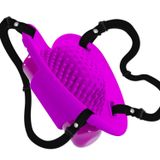 LilituShop 10 Titreşim Fonksiyonlu Belden Bağlamalı Kelebek Vibrator Heartbeat BDM1349