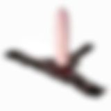 LilituShop 19 cm Belden Bağlamalı Titreşimli İçi Dolu Strapon BDM2228
