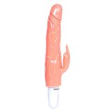 LilituShop 20 cm Klitoral Uyarıcılı Titreşimli Vibrator BDM1048