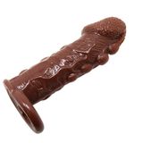 LilituShop 3 cm Uzatmalı Damarlı Penis Kılıfı BDM1612