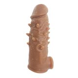LilituShop 3,5 cm Dolgulu Realistik Penis Kılıfı BDM111