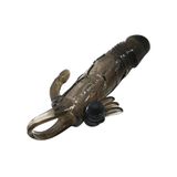 LilituShop 4 cm Uzatmalı Anal Vajinal Klitoral Uyarıcılı Titreşimli Penis Kılıfı B1208