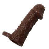 LilituShop 4 cm Uzatmalı Damarlı Penis Kılıfı BDM1613