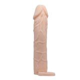 LilituShop 6 Cm Dolgulu Realistik Uzatmalı Penis Kılıfı Dildo B1214