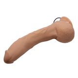 LilituShop Belden Bağlamalı 27 cm Titreşimli Gerçekçi Kalın Dıldo BDM1251B