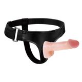 LilituShop Belden Bağlamalı İçi Dolu Çift Strapon Penis BDM2034