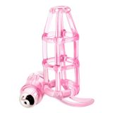 LilituShop Klitoris Uyarıcılı Güçlü Titreşimli Penis Kılıfı B1105