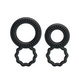 LilituShop Ring 2'li Tırtıklı Penıs Halkası BDM0172