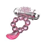 LilituShop Titreşimli Klitoral Uyarıcı Özel Tasarım Penis Halkası 1475