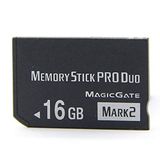 LILIWELL Orijinal 16GB Memory Stick Pro Duo Mark2 Yüksek Hızlı 16GB PSP Kamera Hafıza Kartları