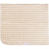 Lille Trove Ekru Pamuklu Waffle Bebek Battaniye 90 x 80 cm - Standart