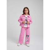 Lillypicca Kız Çocuk Kot Ceket - T-Shirt - Kot Pantolon Şık Kombin Takım - 4 - 5 Yaş - Pembe
