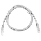 LILMACC 1.5M Cat.6 Ethernet Gigabit LAN Ağ Kablosu (RJ45) | 10/100 / 1000mbit / s | Yama Kablosu/Geniş Bant Kablosu | CAT.5 / CAT.5E / CAT.7 ile uyumludur. Gri