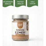 Lilo Natural %100 Yerli Haşhaş Ezmesi (AFLATOKSİN VE PESTİSİT ANALİZLİ) - 300 gr