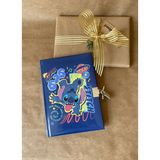 Lilo & Stitch Kilitli Hatıra Defteri | 14X20 cm – 80 Yaprak Sert Kapaklı Günlük - Mor - Lacivert