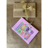 Lilo & Stitch Kilitli Hatıra Defteri | 14X20 cm – 80 Yaprak Sert Kapaklı Günlük - Pembe - Açık Pembe