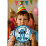 Lilo Temalı Parti Tabağı 8'Li – Renkli Doğum Günü Tabak Seti