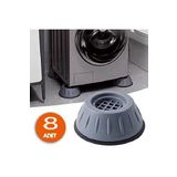 Lilya Home-Beyaz Eşya Altlığı Ayağı 2 Set-8 Adet Çamaşır Makinası Buzdolabı Yükseltici Titreşim Önleyici