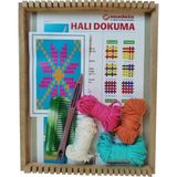 Lilyhobbyland Ahşap Halı Dokuma Tezgahı Ve Seti Renkli Özellikler ile Sanatsal Malzemeler