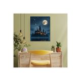 LİLYHOBBYLAND Sayılarla Boyama Seti Sihir Yolu 40x50cm Harry Potter Büyülü Kale