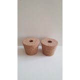 Lily's Tasarım Atölyesi Mantar Tıpa Delikli 5lt Su Bidonu 2 Adet (38mmX28mm H30mm)