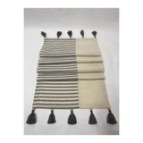 LILYUM %100 Yıkanmış Ham Keten 35x100 cm Runner