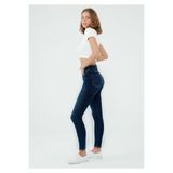 LİMABEL Mony Allstar Ikon Gold Skinny Kot Pantolon Yel Kadın Yıkamalı Likralı