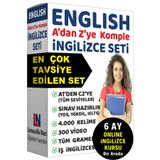 Limasollu Naci Öğretim Yayınları Ingilizce Eğitim Seti, Ingilizce Kitap, Gramer 4000 Kelime Öğrenme 300 Video, Yds, Yökdil Toefl, Lgs