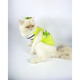 Lime Fuzz Atlet Kedi Kiyafeti Kedi Elbisesi