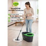 Lime Shadow Otomatik Temizlik Seti 14 Lt - Sıkmalı Mop Ve Kova Temizlik Seti - Üretici Garantili