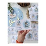 LİMERA HEDİYELİK KİŞİYE ÖZEL MAGNET (10 ADET ) Bebek Hediyelik,Doğum,Mevlid,Hastane Odası,Diş Buğdayı,40 Mevlidi,baby shower,kına,nişan,nikah
