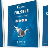 Limit 11. Sınıf Edebiyat + Felsefe + Coğrafya Konu Föyleri Seti 3 Kitap 2023