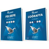 Limit 11. Sınıf Felsefe + Coğrafya Konu Föyleri Seti 2 Kitap 2023