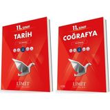Limit 11. Sınıf Tarih + Coğrafya Soru Bankası Seti 2 Kitap