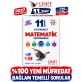 Limit 2027 11.Sınıf MATEMATİK %100 YENİ MÜFREDAT Etkinlikli Soru Bankası (Yeni Ürün)