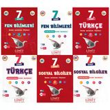 Limit 2027 7. Sınıf Fen Bilimleri + Türkçe + Sosyal Bilgiler Konu Anlatım Föyleri + Soru Bankası Seti 6 Kitap Maarif Model