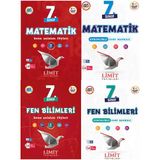 Limit 2027 7. Sınıf Matematik + Fen Bilimleri Konu Anlatım Föyleri + Soru Bankası Seti 4 Kitap Maarif Model