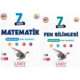 Limit 2027 7. Sınıf Matematik + Fen Bilimleri Soru Bankası Seti 2 Kitap Maarif Model