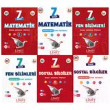 Limit 2027 7. Sınıf Matematik + Fen Bilimleri + Sosyal Bilgiler Konu Anlatım Föyleri + Soru Bankası Seti 6 Kitap Maarif Model