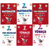Limit 2027 7. Sınıf Matematik + Fen Bilimleri + Türkçe Konu Anlatım Föyleri + Soru Bankası Seti 6 Kitap Maarif Model