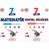 Limit 2027 7. Sınıf Matematik + Sosyal Bilgiler Soru Bankası Seti 2 Kitap Maarif Model