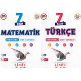 Limit 2027 7. Sınıf Matematik + Türkçe Soru Bankası Seti 2 Kitap Maarif Model