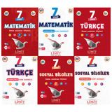 Limit 2027 7. Sınıf Matematik + Türkçe + Sosyal Bilgiler Konu Anlatım Föyleri + Soru Bankası Seti 6 Kitap Maarif Model