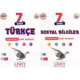 Limit 2027 7. Sınıf Türkçe + Sosyal Bilgiler Soru Bankası Seti 2 Kitap Maarif Model