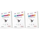 Limit 8. Sınıf Matematik + Fen + İngilizce Konu Föyleri Seti 3 Kitap