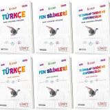 Limit 8. Sınıf Matematik + Türkçe + Fen + İnkılap + İngilizce Konu Föyleri + Soru Seti 10 Kitap 2023