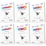 Limit 8. Sınıf Matematik + Türkçe + İngilizce Konu Föyleri + Soru Seti 6 Kitap