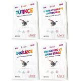 Limit 8. Sınıf Türkçe + İnkılap + İngilizce + Din Konu Föyleri Seti 4 Kitap