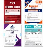 Limit Kurumsal Tyt + Hız ve Renk Tyt + Paraf Ayt + Toprak Yayıncılık Ayt Türkiye Geneli Deneme 4’lü Yks Seti
