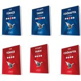 Limit Kurumsal Tyt Türkçe + Tarih + Coğrafya Konu Anlatım Föyleri + Soru Seti 6 Kitap